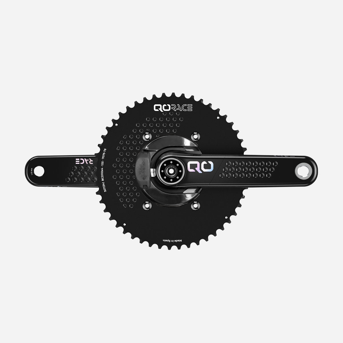 QO - RACE Aero Carbon Power2max - NGeco power meter Crankset