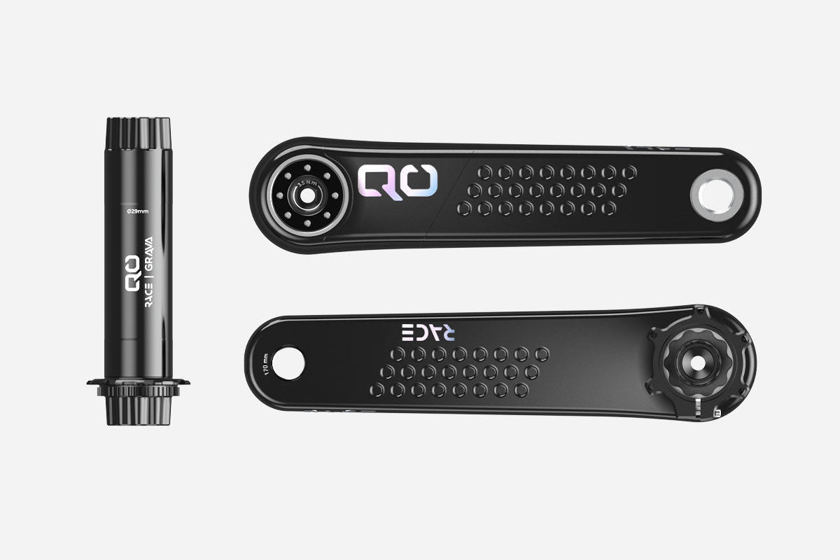 QO RACE - Road Carbon Cranks & Spindle